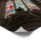 Kathedrale Saint-Etienne in Toulouse Poster (Ecke)