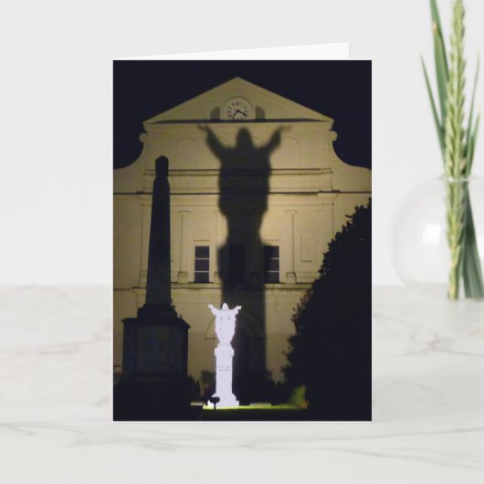 Kathedrale Saint Louis, New Orleans, LA - Karte (Vorderseite)