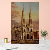 Kathedrale Saint Patrick in Midtown Manhattan Acrylschild (Hochzeit)