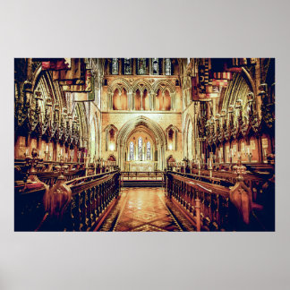 Kathedrale Saint Patrick Poster