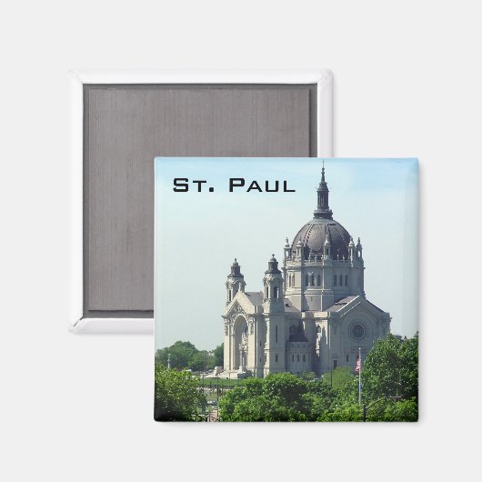 Kathedrale Saint Paul Magnet (Vorderseite/Rückseite)