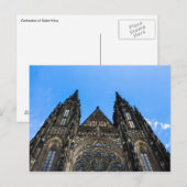 Kathedrale Saint Vitus Postkarte (Vorne/Hinten)