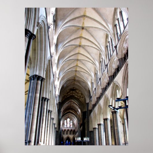 Kathedrale Salisbury Poster (Vorne)