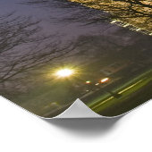 Kathedrale Salisbury Poster (Ecke)