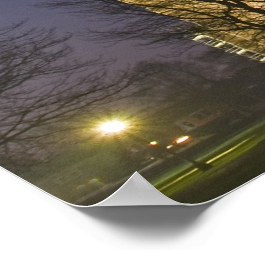 Kathedrale Salisbury Poster (Ecke)