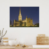 Kathedrale Salisbury Poster (Küche)