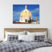 Kathedrale San Pedro Cartagena Canvas Print Leinwanddruck (Insitu (Schlafzimmer))