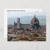 Kathedrale Santa Maria del Fiore Postkarte (Vorne/Hinten)