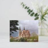 Kathedrale Santa Maria La Real de Covadonga Postkarte (Stehend Vorderseite)