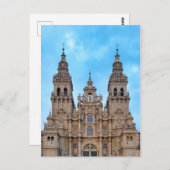 Kathedrale Santiago de Compostela Postkarte (Vorne/Hinten)