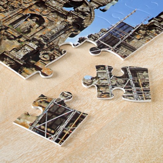 Kathedrale, Santiago de Compostela, Spanien Puzzle (Seite)