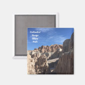 Kathedrale Schlucht Staat Park - Nevada Magnet (Vorderseite/Rückseite)