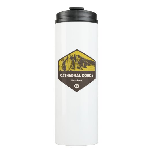 Kathedrale Schlucht Staat Park Thermosbecher (Vorderseite)