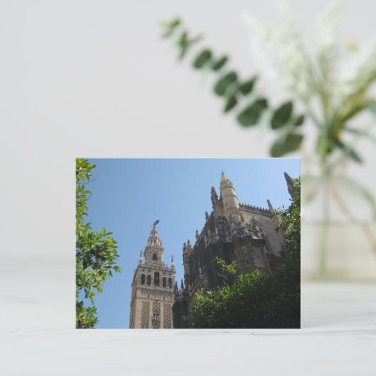 Kathedrale Sevilla Postkarte (Stehend Vorderseite)