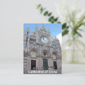 Kathedrale Siena Duomo Eintritt Postkarte (Stehend Vorderseite)