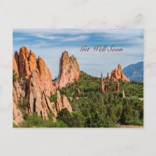 Kathedrale Spires-Formationen Colorado Gute Besser Postkarte