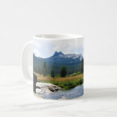 Kathedrale Spitze in Tuolumne Meadows, Yosemite, C Kaffeetasse (Vorderseite Links)