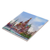 Kathedrale St. Basil. Russland. Fliese (Seite)