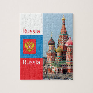 Kathedrale St. Basil. Russland Puzzle
