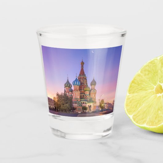Kathedrale St. Basil Schnapsglas (Vorderseite)