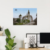 Kathedrale St. Elisabeth in Košice Poster (Heimbüro)