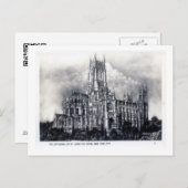 Kathedrale St. Johannes dem Göttlichen, NYC Vintag Postkarte (Vorne/Hinten)