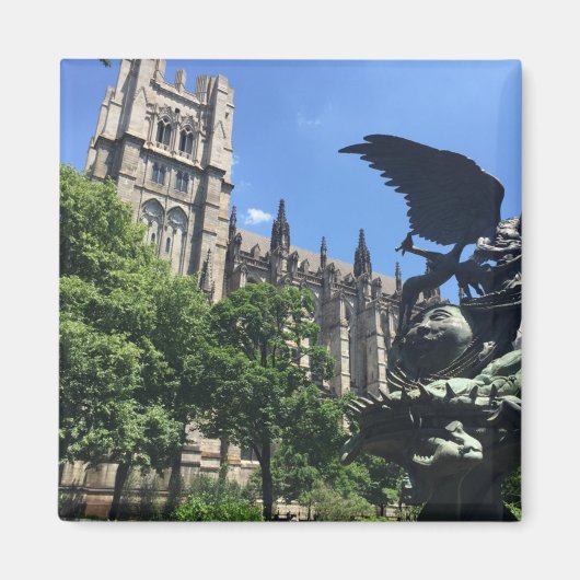 Kathedrale St. John the Divine New York City NYC Magnet (Vorne)