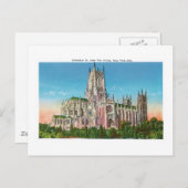 Kathedrale St. John the Divine, NYC Postkarte (Vorne/Hinten)