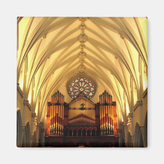 Kathedrale St. Joseph - Chor Loft / Orgelpfeifen Magnet (Vorne)