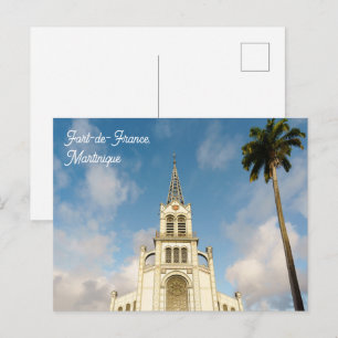 Kathedrale St. Louis, Fort-de-France, Martinique Postkarte