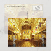 Kathedrale St. Louis (innen), New Orleans, LA Postkarte (Vorne/Hinten)