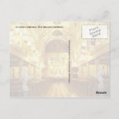 Kathedrale St. Louis (innen), New Orleans, LA Postkarte (Rückseite)