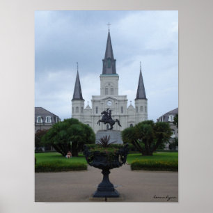 Kathedrale St. Louis, New Orleans Poster
