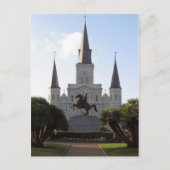 Kathedrale St. Louis, New Orleans - Postkarte (Vorderseite)