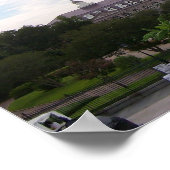 Kathedrale St. Louis und Jackson Square Poster (Ecke)