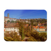 Kathedrale St. Nikolaus in Freiburg, Schweiz Magnet (Horizontal)