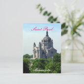 Kathedrale St. Paul Postkarte (Stehend Vorderseite)