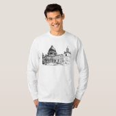 Kathedrale St. Pauls, London. Skizze T-Shirt (Vorne ganz)