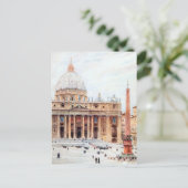 Kathedrale St. Peters Postkarte (Stehend Vorderseite)