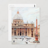 Kathedrale St. Peters Postkarte (Vorne/Hinten)