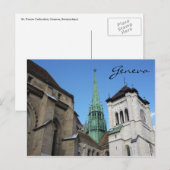Kathedrale st pierre postkarte (Vorne/Hinten)