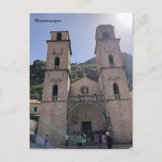 Kathedrale St. Tryphon, Kotor, Montenegro Postkarte