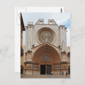 Kathedrale Tarragona Postkarte (Vorne/Hinten)
