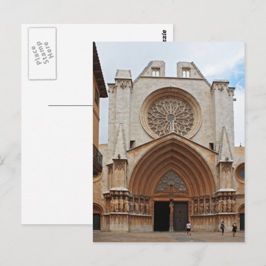 Kathedrale Tarragona Postkarte (Vorne/Hinten)