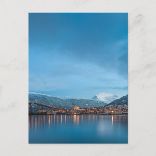 Kathedrale Tromso Postkarte (Vorderseite)