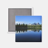 Kathedrale über dem Fluss Tuolumne - Yosemite Magnet (Vorderseite/Rückseite)