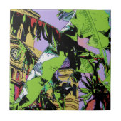 Kathedrale und Bananenstauden Fliese (Vorderseite)