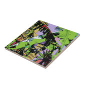 Kathedrale und Bananenstauden Fliese (Seite)