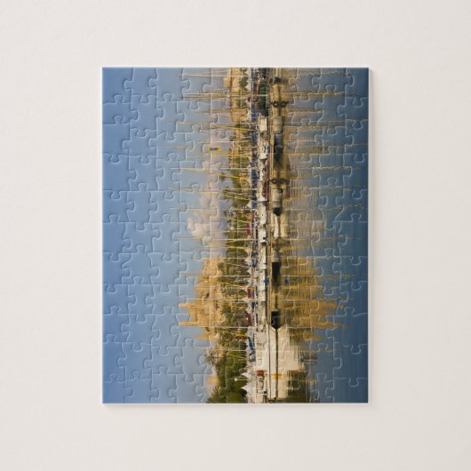 Kathedrale und Jachthafen, Palma, Mallorca, Spanie Puzzle (Vertikal)
