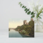 Kathedrale und Kirche, Durham, England Postkarte (Stehend Vorderseite)